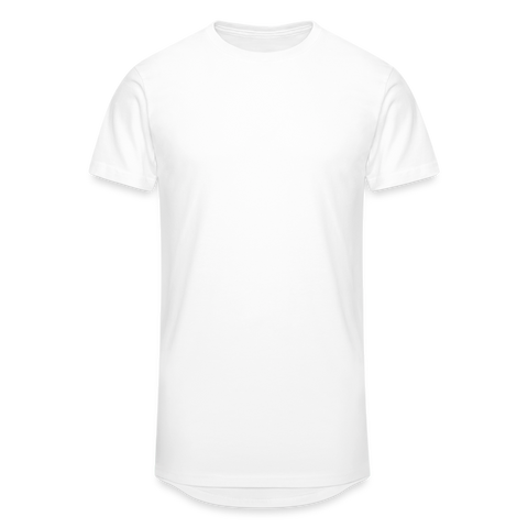 Standard Premium Long White T-Shirt - white