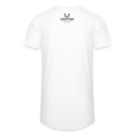 "Shoot For The Stars" Long White T-Shirt - white